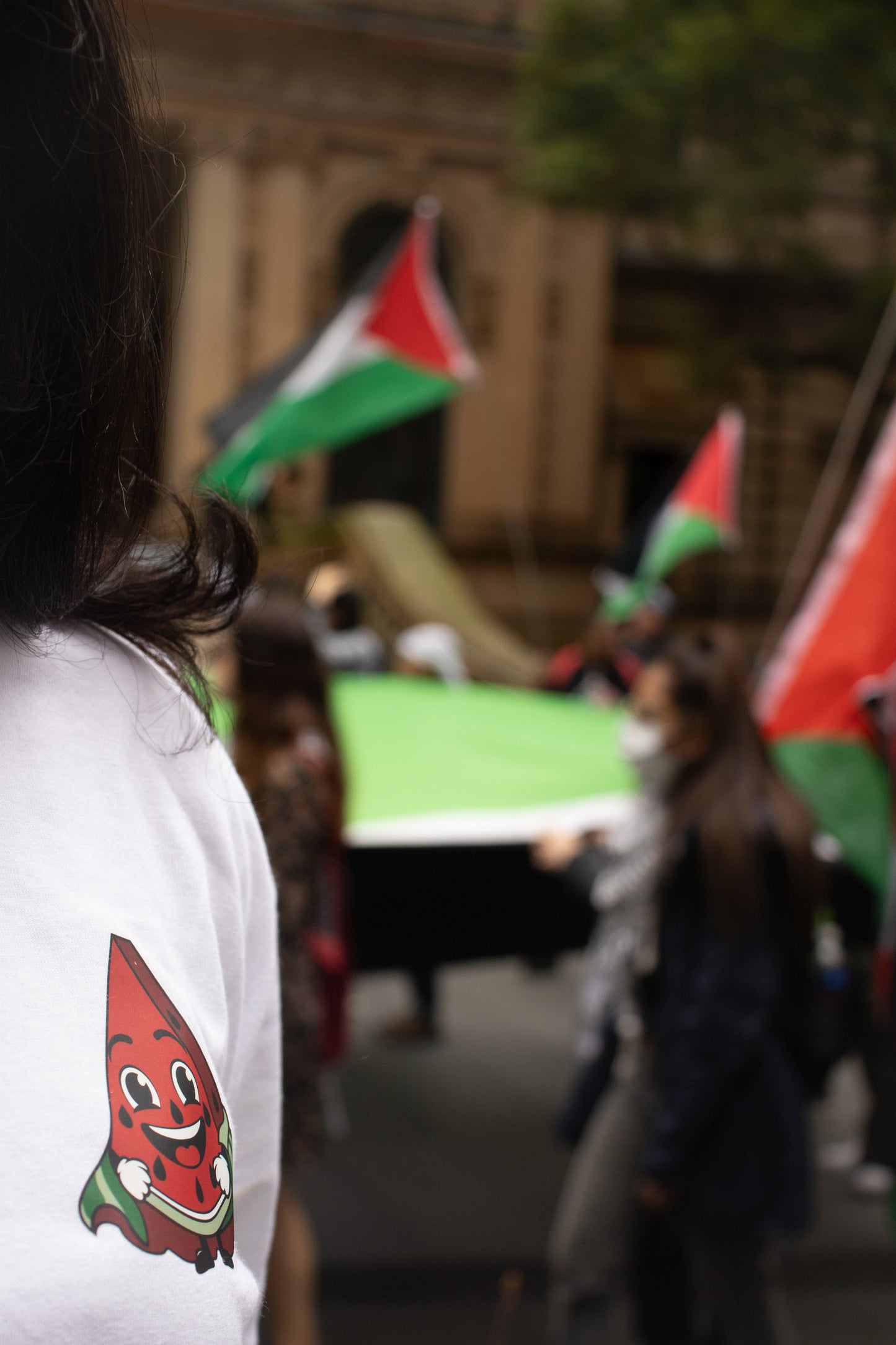 Watermelon Warrior Tee (White)